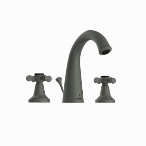 Picture of 3 hole Basin Mixer with Popup waste - Graphite