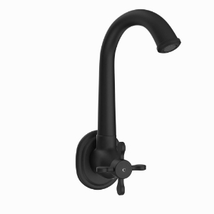 Picture of Sink Tap with Regular Swivel Spout - Black Matt