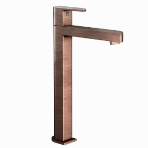 Picture of High Neck Basin Tap - Antique Copper