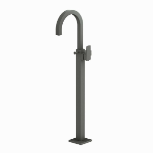 Picture of Kubix Prime Exposed Parts of Floor Mounted Single Lever Bath Mixer - Graphite
