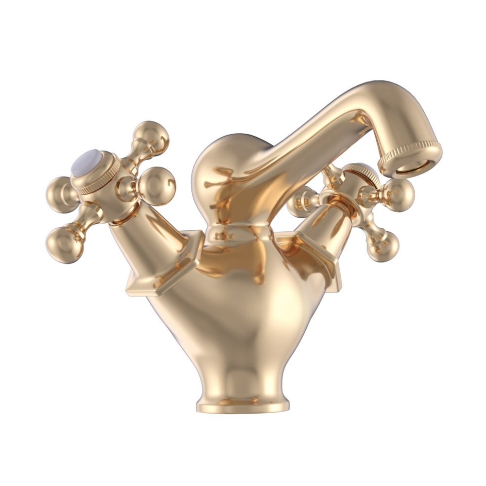Picture of Monoblock Basin Mixer - Auric Gold