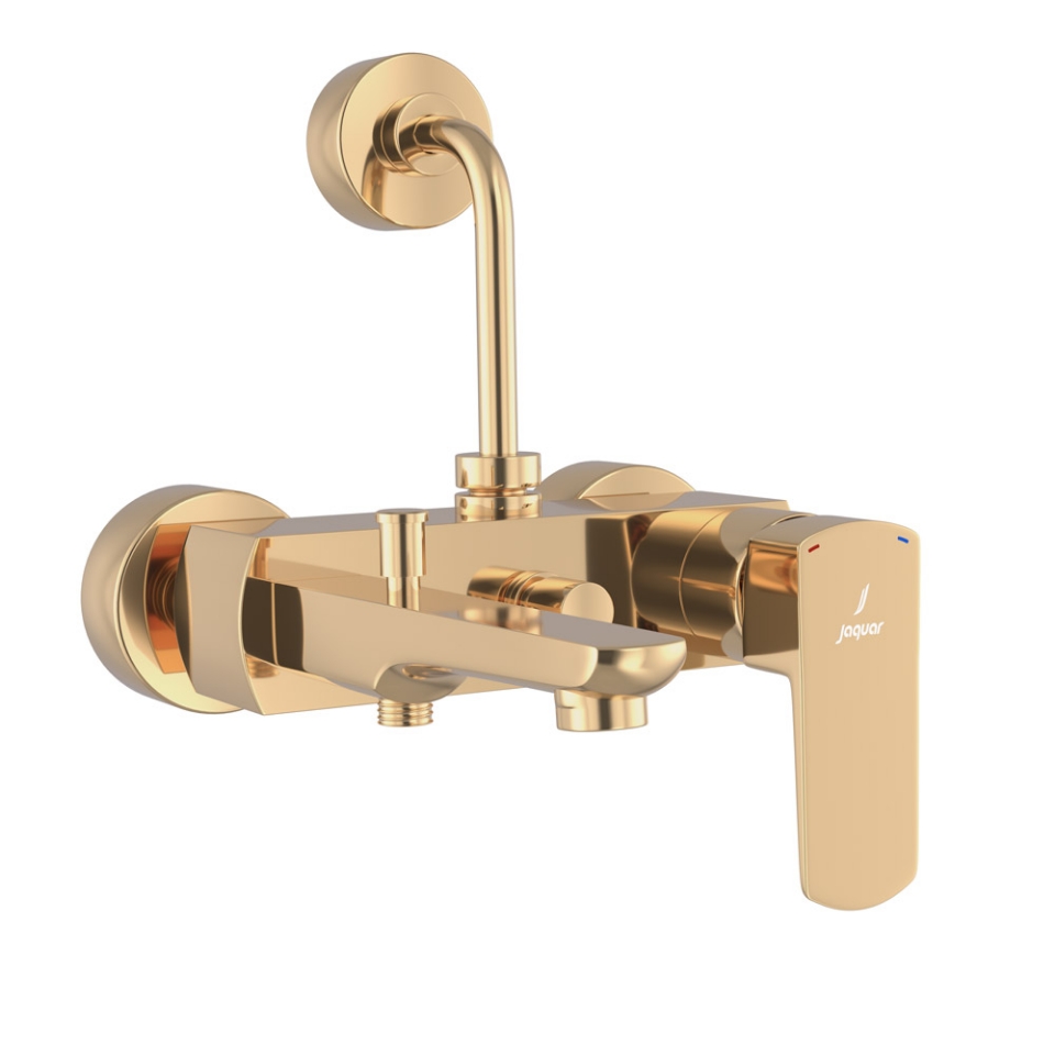 Picture of Single Lever Bath & Shower Mixer 3-in-1 System - Auric Gold