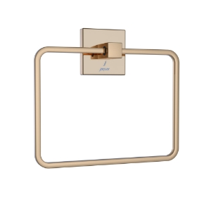 Picture of Towel Ring Square - Auric Gold