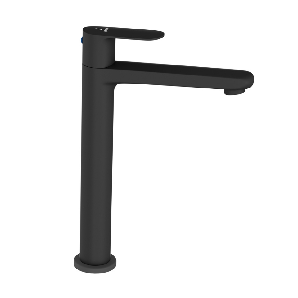Picture of High Neck Basin Tap - Black Matt