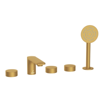 Picture of 5-Hole Bath & Shower Mixer - Gold Matt PVD