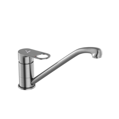 Picture of Single Lever Mono Sink Mixer - Stainless Steel